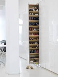 Invisible Shoe Storage Speicherideen Garderoben Eingangsbereich Aufbewahrung Regale