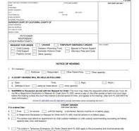 Request for Order | California Courts | Self Help Guide