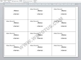 Cara Print Label Undangan 103 Otomatis Di Word 2010 Wepotus Com