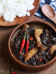 Laing With Pork The Peach Kitchen Recipe Laing Recipe Pork Peach Kitchen