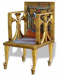 Egyptian Throne Egyptian Furniture Ancient Egyptian Art Ancient Egyptian