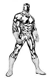 Printable black panther marvel coloring page. Coloring Pages Coloring Pages Black Panther Printable For Kids Adults Free