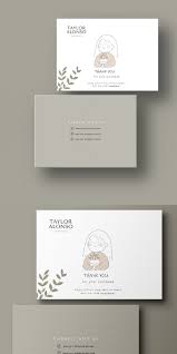 A business card is a great starting point for someone to get in touch with you and get a quick idea of what you have to offer. Hand Drawn Thank You Card Business Stationery Business Card Etsy Graphic Design Business Card Stationery Business Card Name Card Design
