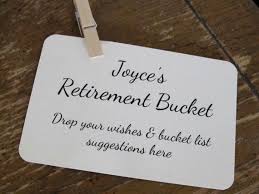 Here are some of the best and most inspirational activities to consider that could take you around the. 19 Retirement Ideas Bucket List Retirement Retirement Parties Retirement Celebration