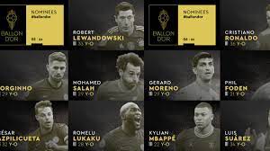 Pundits and nominees predict who will win prestigious award with messi and lewandowski leading race. Nominees For The Ballon D Or 2021 Live Complete List Of Candidates For The Award