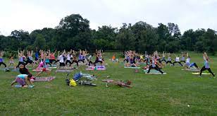 Enter prospect park at park circle / prospect park sw (near the tennis courts & td bank). Yoga In Prospect Park With Lululemon Prospect Park Park Fitness Body