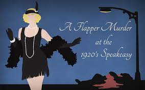 Downloadable murder mystery party games. A Flapper Murder At The 1920 S Speakeasy 5 Female 13 Male Suspect Instant Download Mystery Party Package Shot In The Dark Mysteries Murder Mystery Games