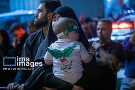 مراسم شیرخوارگان حسینی در کرمانشاه