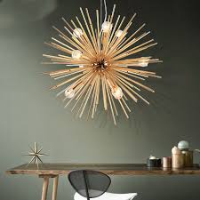 Sputnik lampe købes på internettet. Kugel Anhanger Licht Art Dandelion Design Sputnik Lampe Bar Schlafzimmer Kuche Esszimmer Suspension Leuchte Led Lampen Metall Gold Pendant Lights Aliexpress