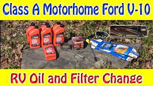 Maybe you would like to learn more about one of these? Class A Motorhome Ford V10 Oil And Filter Change Youtube