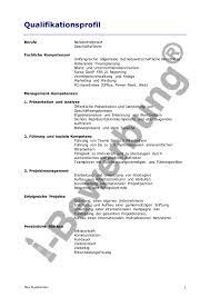 Eine initiativbewerbung kann aus anschreiben lebenslauf qualifikationsprofil und einer. Beispiele Und Muster Fur Ein Qualifikationsprofil