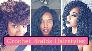 Short natural hairstyles for black women with round faces. Crochet Braids Hairstyles For Black Women 2018 Youtube