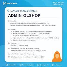 We did not find results for: Maisyah Id Lowongan Kerja Akhwat Tangerang Admin Facebook