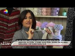 Duz Orgu Yelek Uzerine Zincir Isi Calismasi Making Knit Stitch Chain Work Vest With Alize Youtube Orgu Yelek Tig Isleri