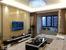 Modern Small Apartment Living Room Tv Background Wall Renderings Small Living Rooms Small Apartment Living Room Modern Style Living Room