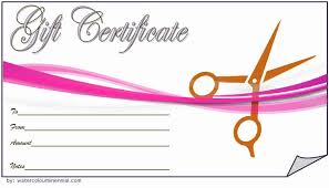 Birthday Gift Certificate Template Free Download Hair Salon Gift Certificate Template Free Unique Hair Salon Gift Certificate Templates 8 In 2020 Gift Certificate Template Salon Gifts Gift Certificate Template Word