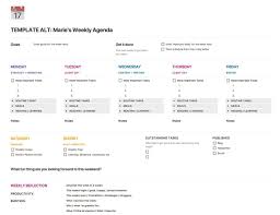 One Tool To Rule Them All In 2020 Agenda Template Notions Schedule Template