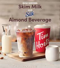 Use a nut milk bag or cheese cloth (doubled up), to strain the coffee from the grinds. Tim Hortons Announces National Rollout Of Almond Beverage And Skim Milk For Hot And Iced Beverages