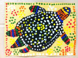 The Heart Of A New Teacher Aboriginal Dot Art Aboriginal Art Elementary Art Projects