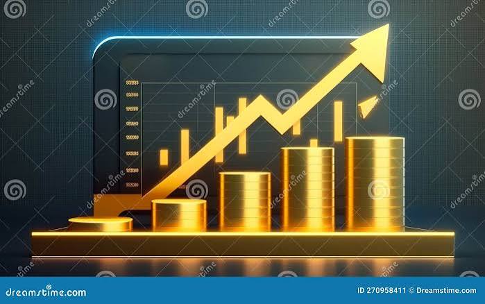 Un Impresionante Gráfico De Rendimiento Financiero Que Muestra El Crecimiento Económico De Una Empresa Próspera - Generado Por IA Stock de ilustración - Ilustración de diagrama, carta: 270958411