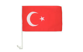 Le drapeau de la turquie est composé d'un champ rouge frappé d'un croissant et d'un étoile à cinq branches blanche. Drapeau Turquie Pour Voiture Monsieur Des Drapeaux