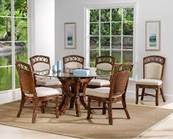 Click here to buy merkley 8 piece dining set brayden studio. Saint Croix 8 Piece Dining Set With 6 Side Chairs From Classic Rattan Model 1460 Set2 American Rattan