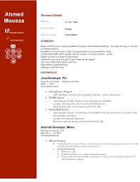 ahmed moussa android java developer cv