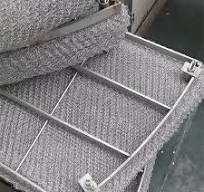 Metal Wire Mesh Mist Eliminator for Gas and Liquid with Steel Frame