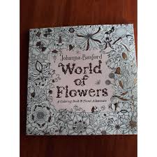 Read customer reviews & find best sellers. World Of Flowers Adult Coloring Book By Johanna Basford Shopee Philippines