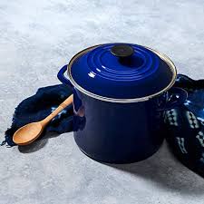 Le creuset enameled cast iron cookware is made in france and comes with a lifetime warranty. Le Creuset 16 Piece Cookware Set Indigo Pricepulse