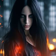 F. e. a. r. alma wade" — image created in Shedevrum