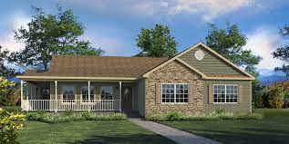 The ranch style modular home, also known as the rancher or the rambler, originated here in the united states and is known for its short stature and minimal exterior decoration.it is typically only one story tall and is usually either an asymmetrical rectangle or an 'l' shape.ranch modular homes are generally found in warmer areas as their iconic short roofs aren't very good at. Boones Creek Ranch Style Modular Homes House Plans 16485