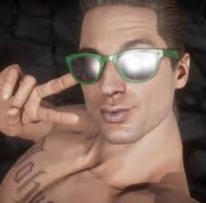 Jonny cage looking gay like