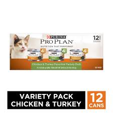 Purina Pro Plan Gravy Wet Cat Food Variety Pack Chicken And Turkey Favorites 2 Packs Of 12 3 Oz Cans Check Out In 2020 Wet Cat Food Cat Food Purina Pro Plan