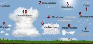 Cirrocumulus clouds appear as small, rounded white puffs. Earth Science For Kids Weather Clouds