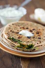 Methi Paratha Recipe Punjabi Stuffed Methi Paratha For Breakfast My Tasty Curry Recipe Paratha Recipes Paratha Recipes