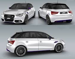 Audi A1 Sportback Abt Blanche Toit Noir Optique Lavande Audi Car Suv
