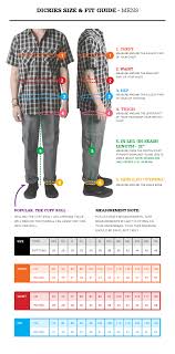 Cogent Dickies Clothing Size Chart Dickies Workwear Size