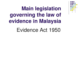 The government deemed the amendments necessary to. Dealing With Evidence By Lee Swee Seng Advocate Solicitor Ppt Download