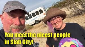 Meeting cool people in the Slabs