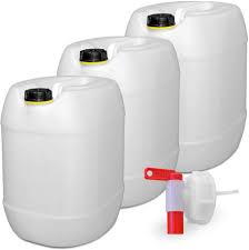 Reliance camping cooking supplies, reliance water carriers & jerrycans, reliance portable camping toilets & accessories, 40 liter backpack in hiking backpacks Plasteo Kanister 3er Set 30 Liter Getranke Wasserkanister Natur Mit 1 Hahn Und 3 Schraubdeckel Din 61 Online Kaufen Otto