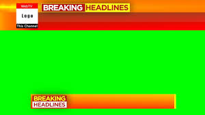 Publish the video on your youtube channel, your social media or a website. Download Breaking Headlines Free Adobe Premier Template Png Images And Green Screen Videos Mtc Tutorials