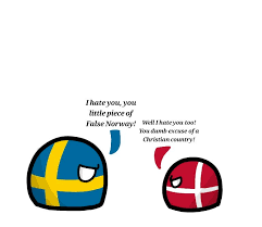 Baltic seas, gulf of bothnia. The Relationship Between Sweden And Denmark In A Nutshell Polandball Amino