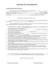 Kung ikaw ay nagnenegosyo sa isang kapareha, mahalaga ang kasunduan sa pakikipagtulungan. Format Kasunduan Sa Pagpapaupa Kasunduan Sa Pagpapaupa Docx Document Kasunduan Sa Pagpapaupa Sa Mga Kinauukulan Nito Ang Kasunduang Ito Ay Ginawa At Nilagdaan Ng P A G P A P A T U N A Y Pandandalh