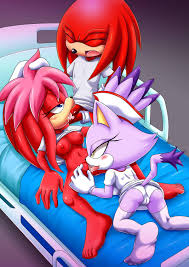 Post 2493331: Blaze_the_Cat Julie-Su Knuckles_the_Echidna PalComix  Sonic_the_Hedgehog_(series)