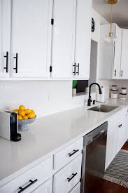White Kitchen With Black Pulls Kitchen Design Black White Kitchen White Kitchen Design