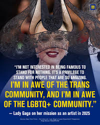 If you celebrate our community in your art, you must speak up and defend  our community as Lady Gaga always has. Mother Monster is our Perfect  Celebrity.  https://www.nytimes.com/2025/03/08/magazine/lady-gaga-interview.html?unlocked_article_code=1.3E4  ...