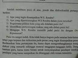 Kunci jawaban bahasa inggris kelas 9 halaman 86. Jawaban No 1 Dan 2 Bahasa Indonesia Wahana Pengetahuan Kelas Ix Apa Hal 83 Puisinya Kaga Brainly Co Id