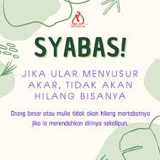 Orang besar yang merendahkan diri tidak akan jatuh martabatnya. Facebook