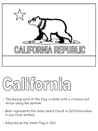 California State Flag California State Flag California Flag Flag Coloring Pages